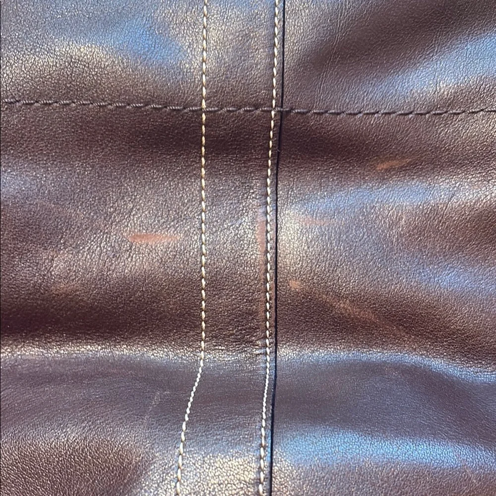 Vintage Coach Brown Leather Shoulder Bag - Picture 5 of 7